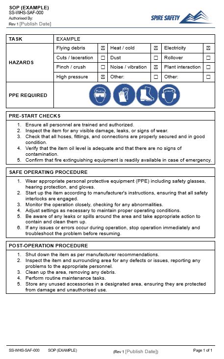 sop for cnc machine|machine sop example.